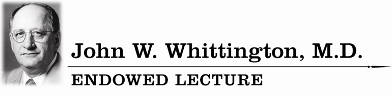 Whittington Lecture